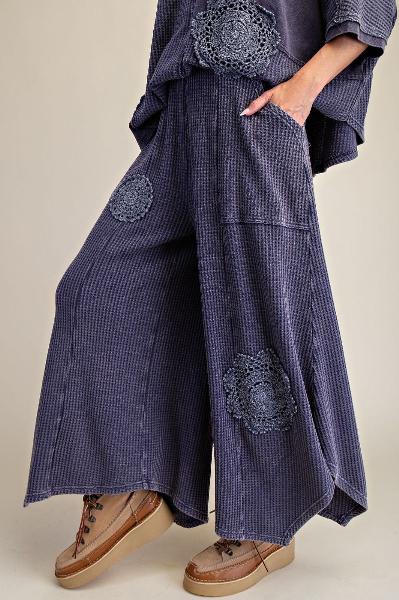 Thermal Crochet Pants