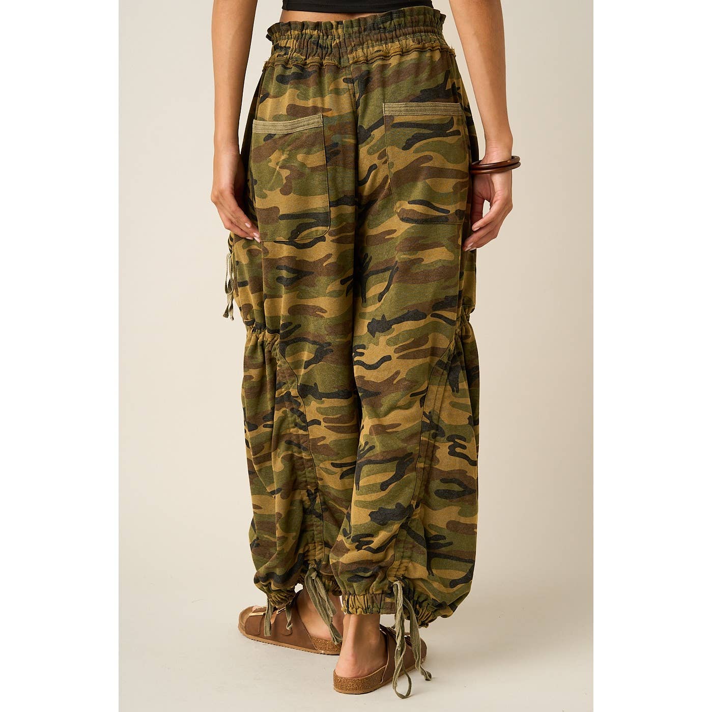 CAMO KNIT PANTS