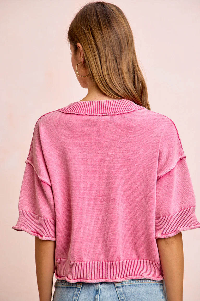 Short Sleeve Sweater