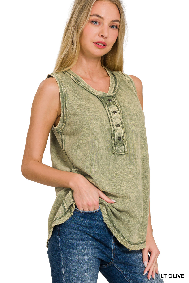 Raw Edge Tank