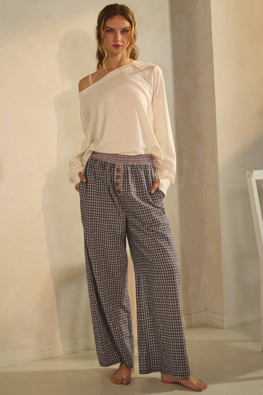 Plaid Lounge Pants