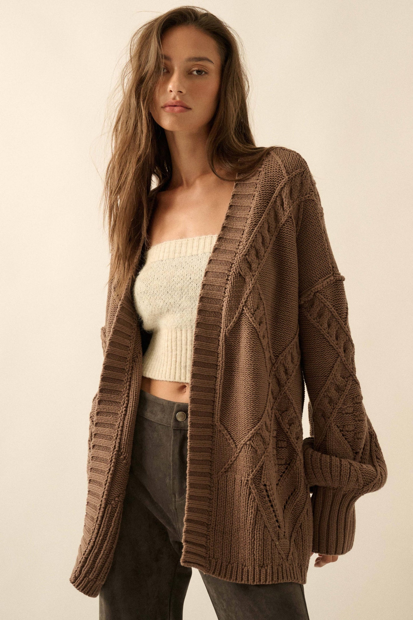 Balloon Sleeve Cardi