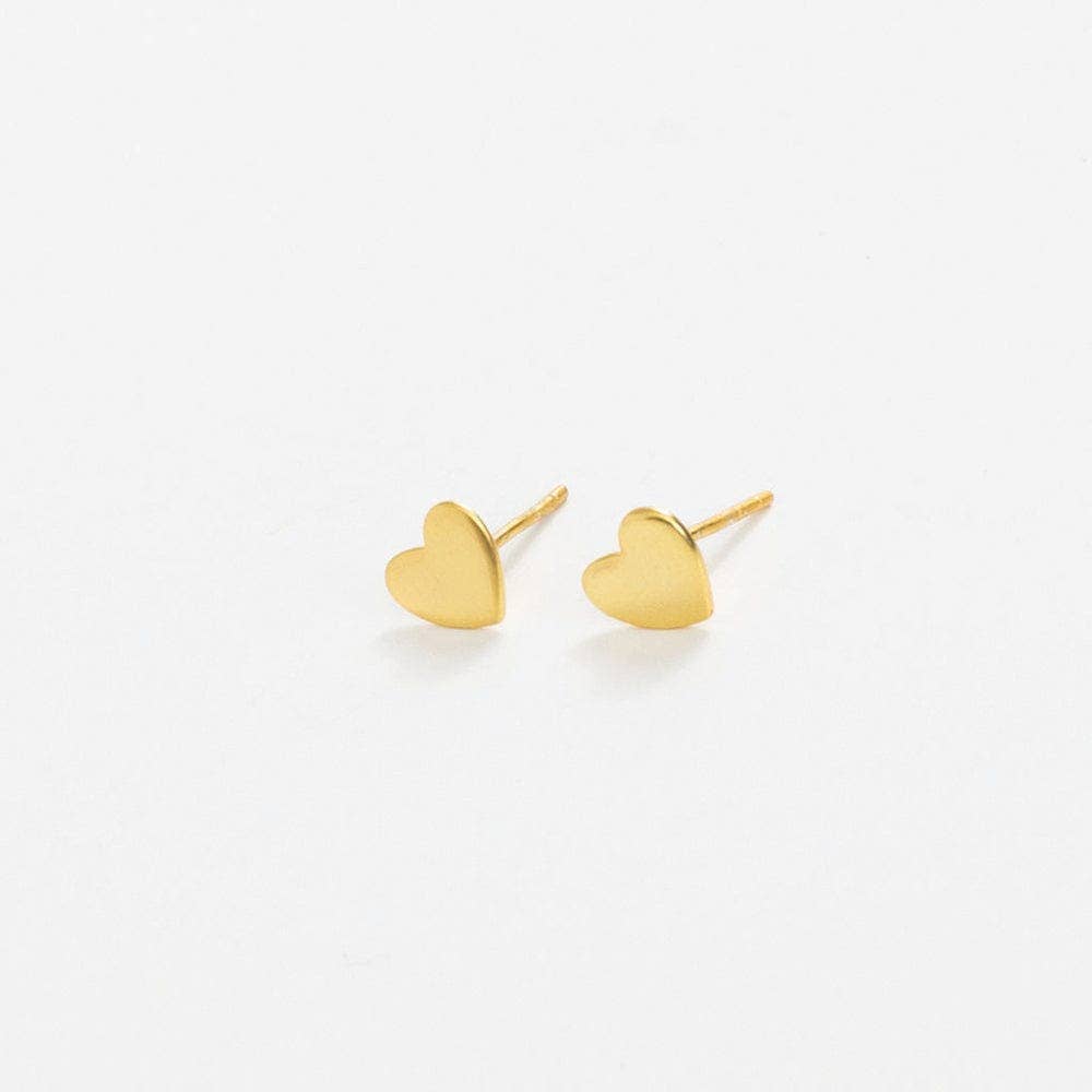 Hearts Post Earrings