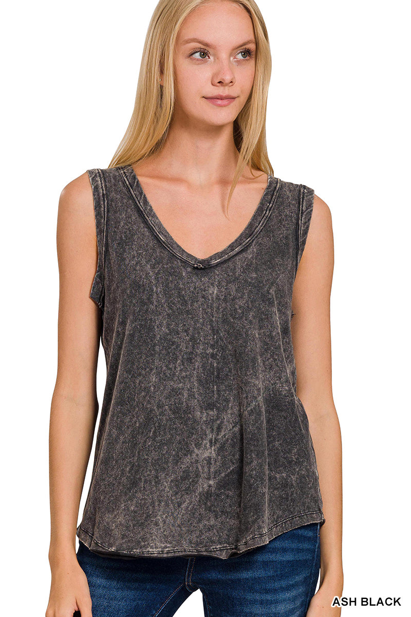 Stone Washed Tank