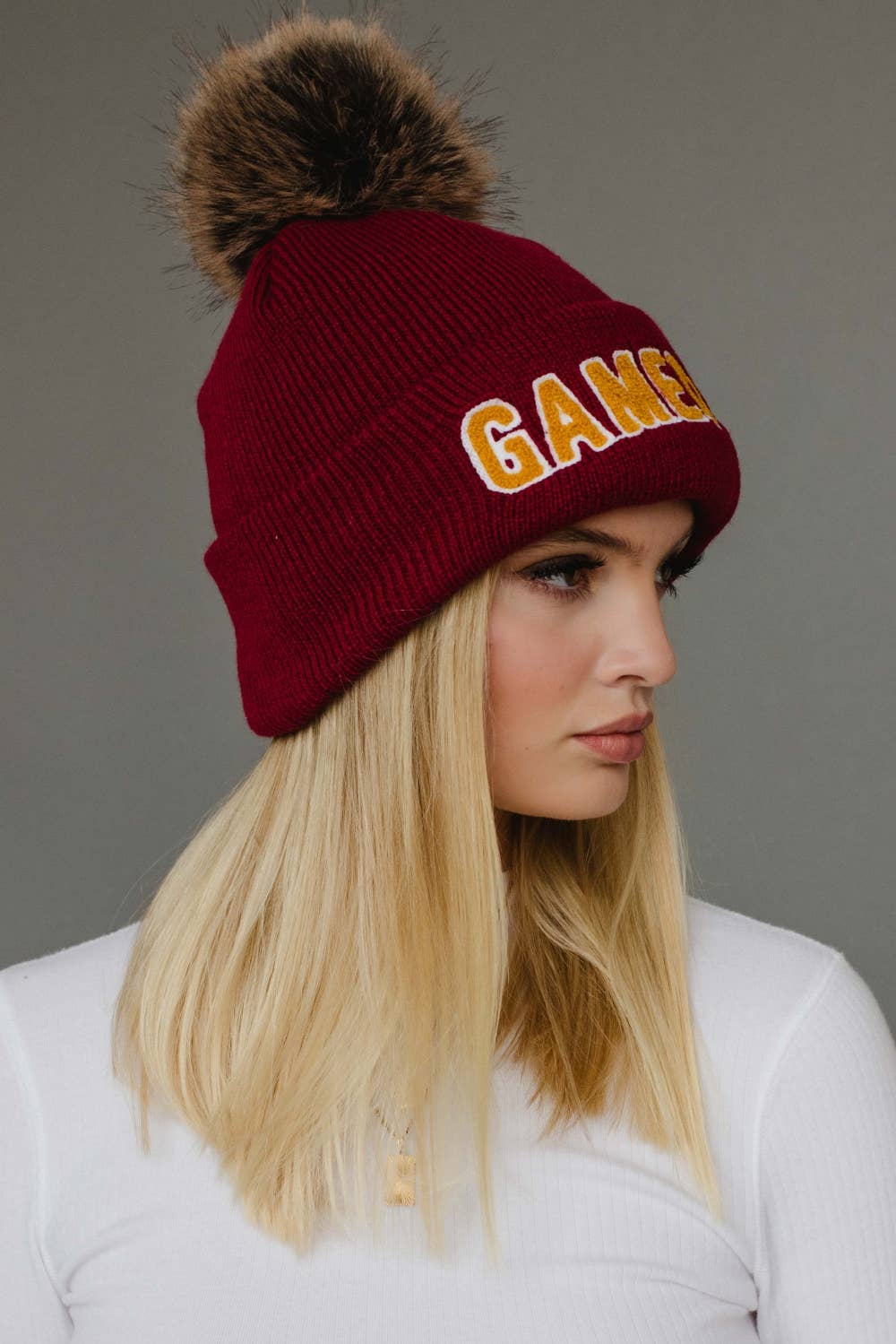 Maroon & Gold Game Day Hat
