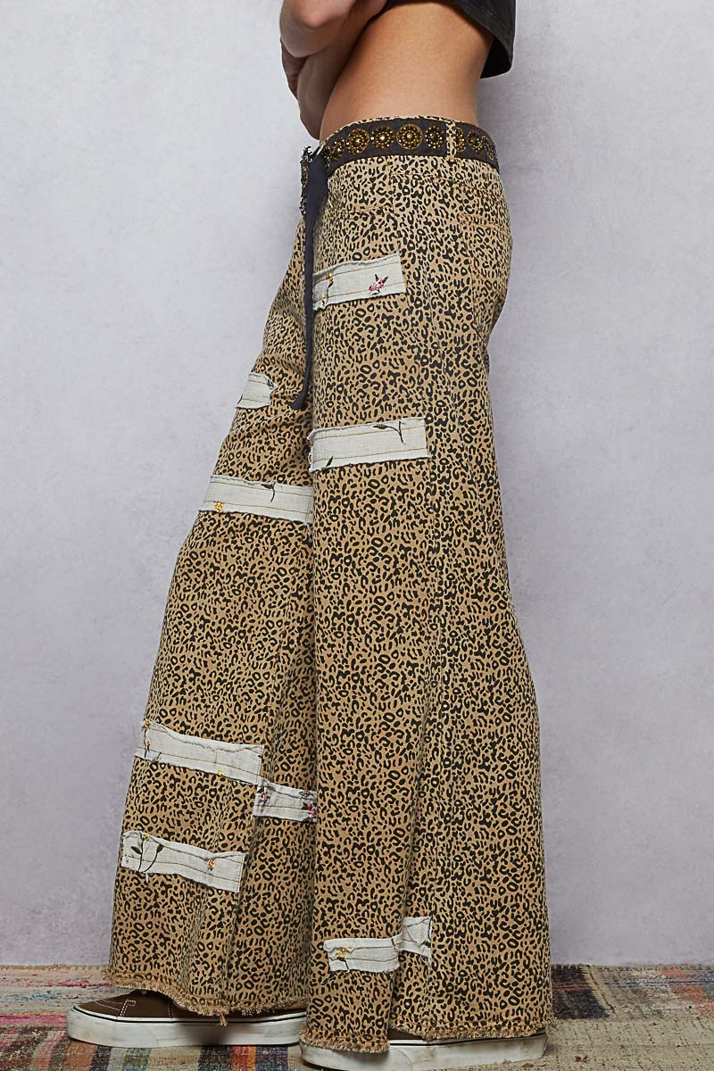 POL: Animal Print Trousers