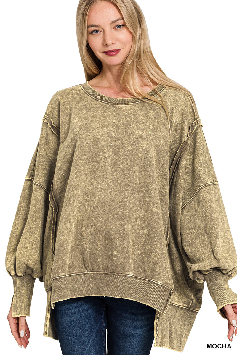 Mabel Exposed Seam Sweatshirt