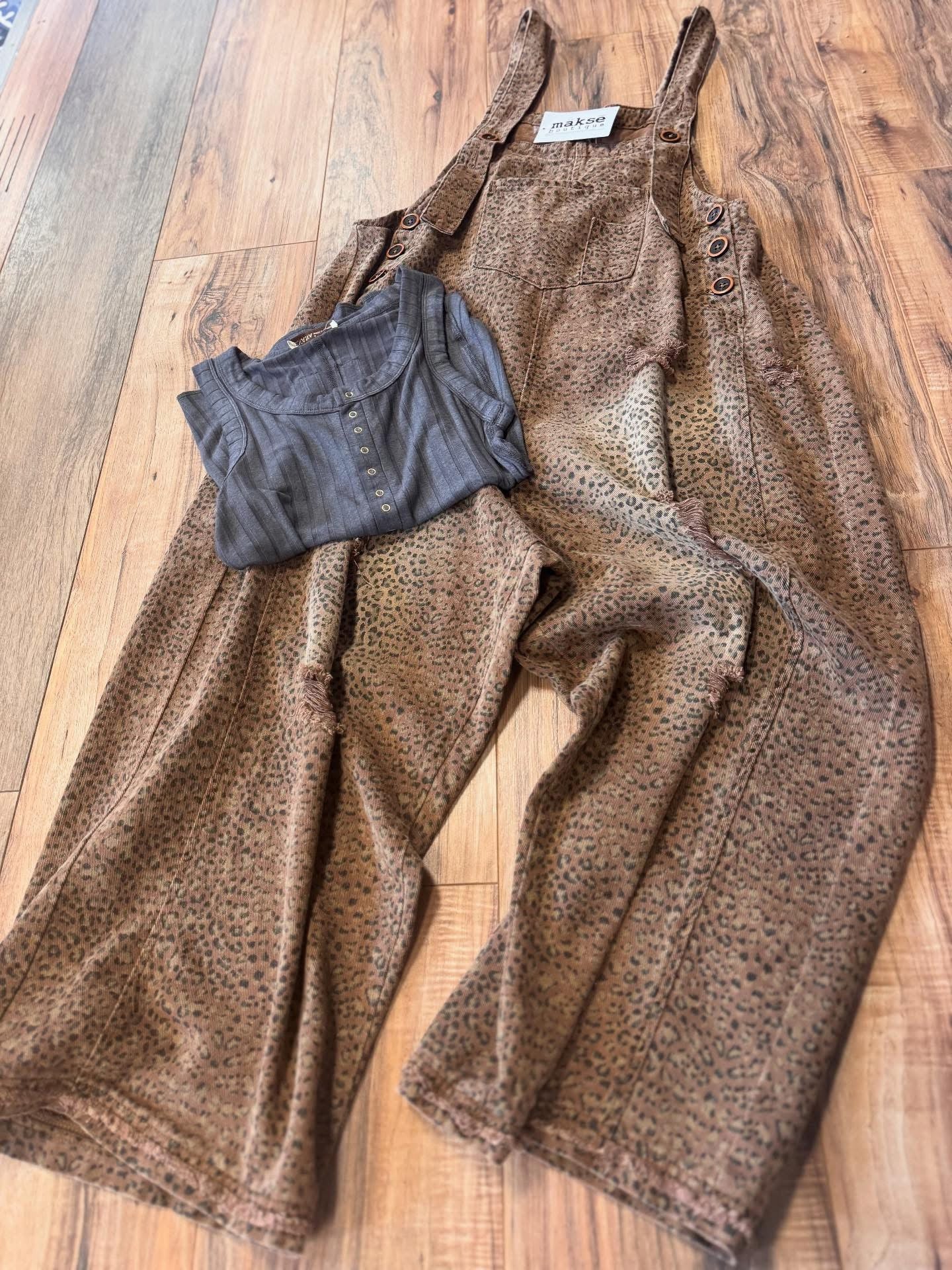Animal Instinct Overalls