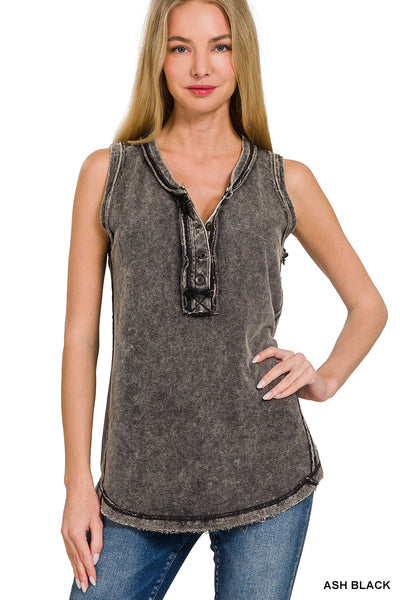 Raw Edge Tank