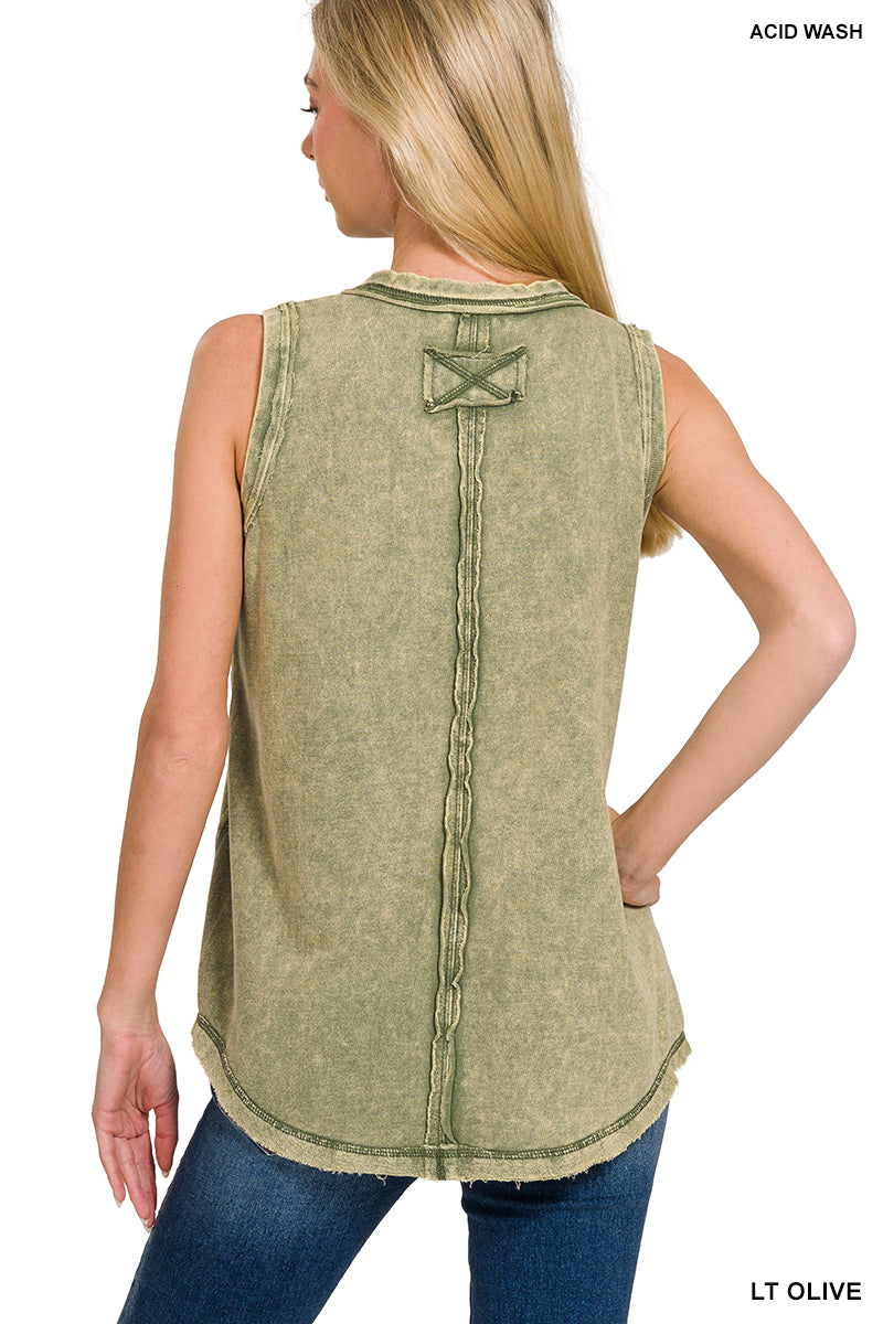 Raw Edge Tank