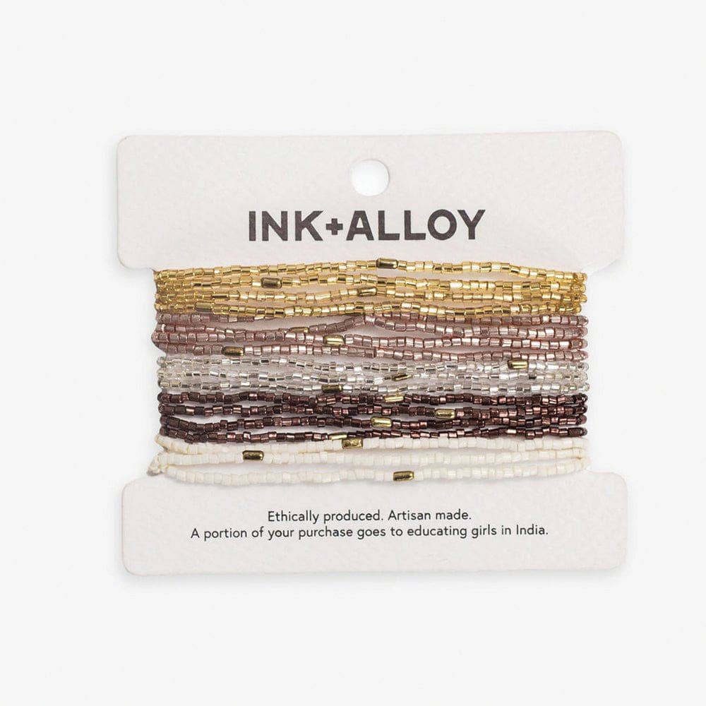 18 Strand Luxe Stretch Bracelet Set