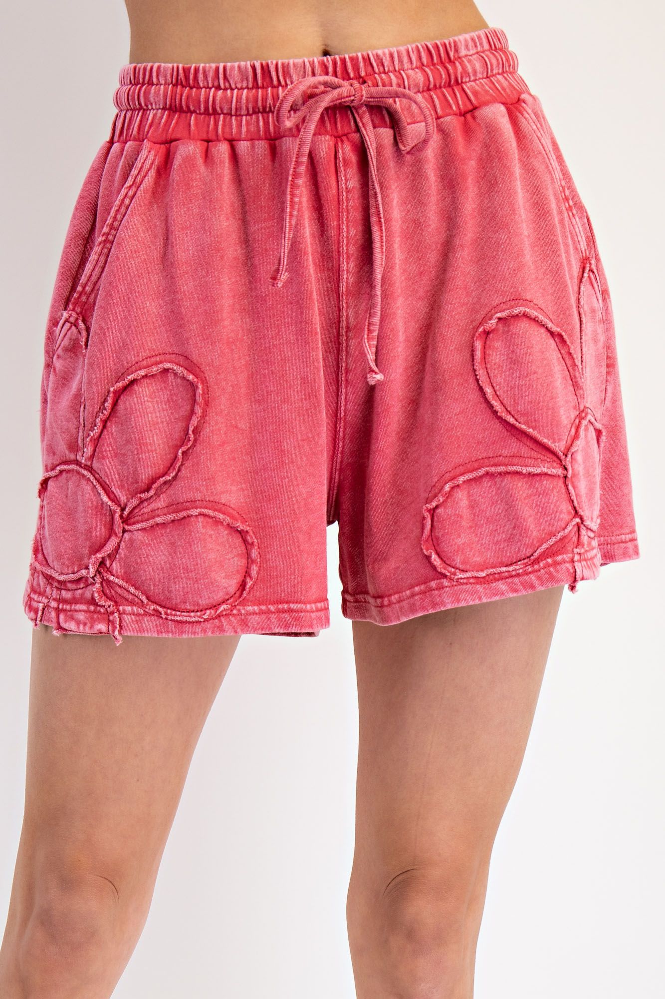 Flower Terry Shorts