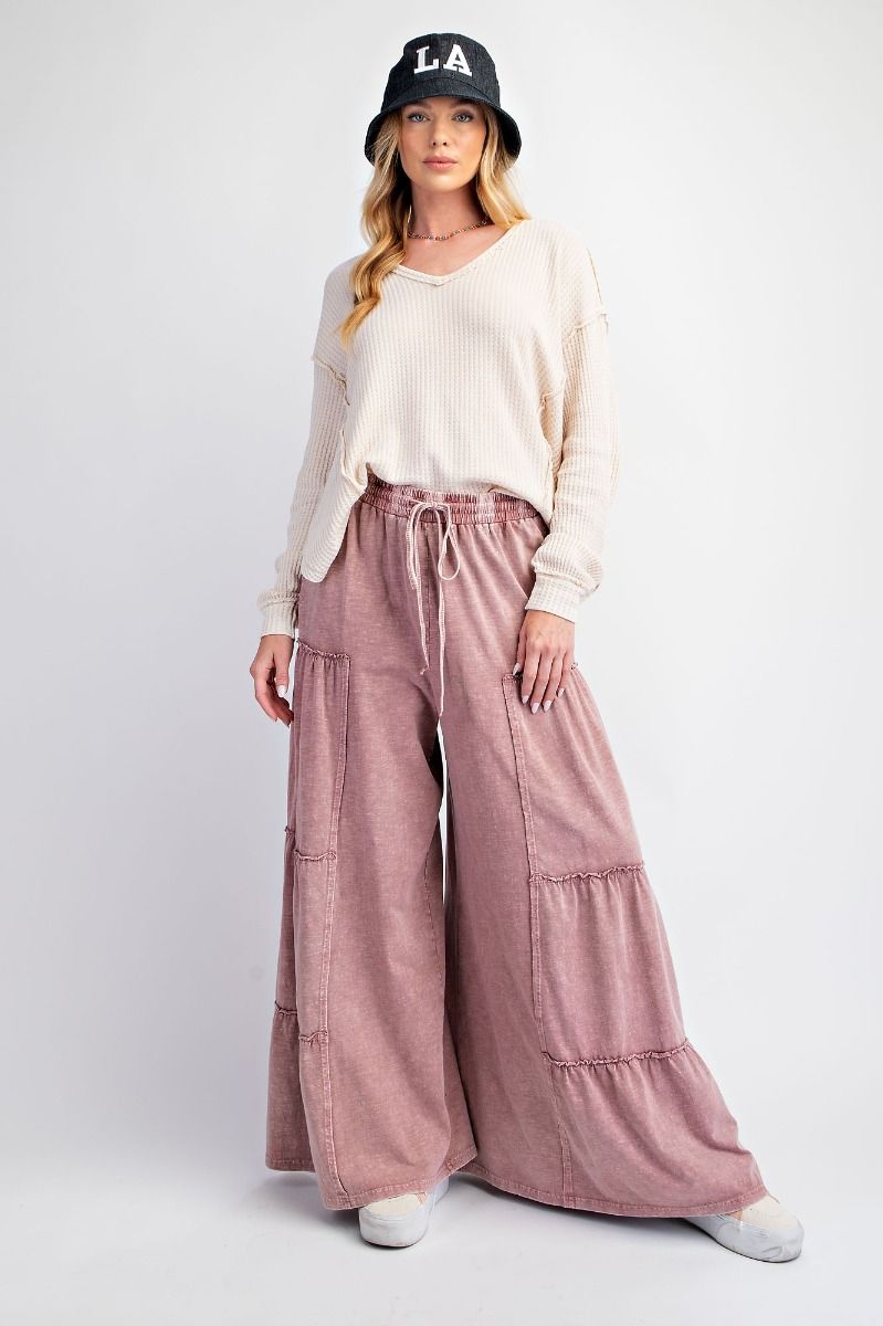 Tiered Knit Pants