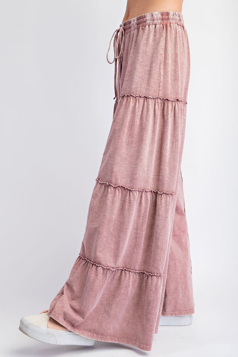Tiered Knit Pants