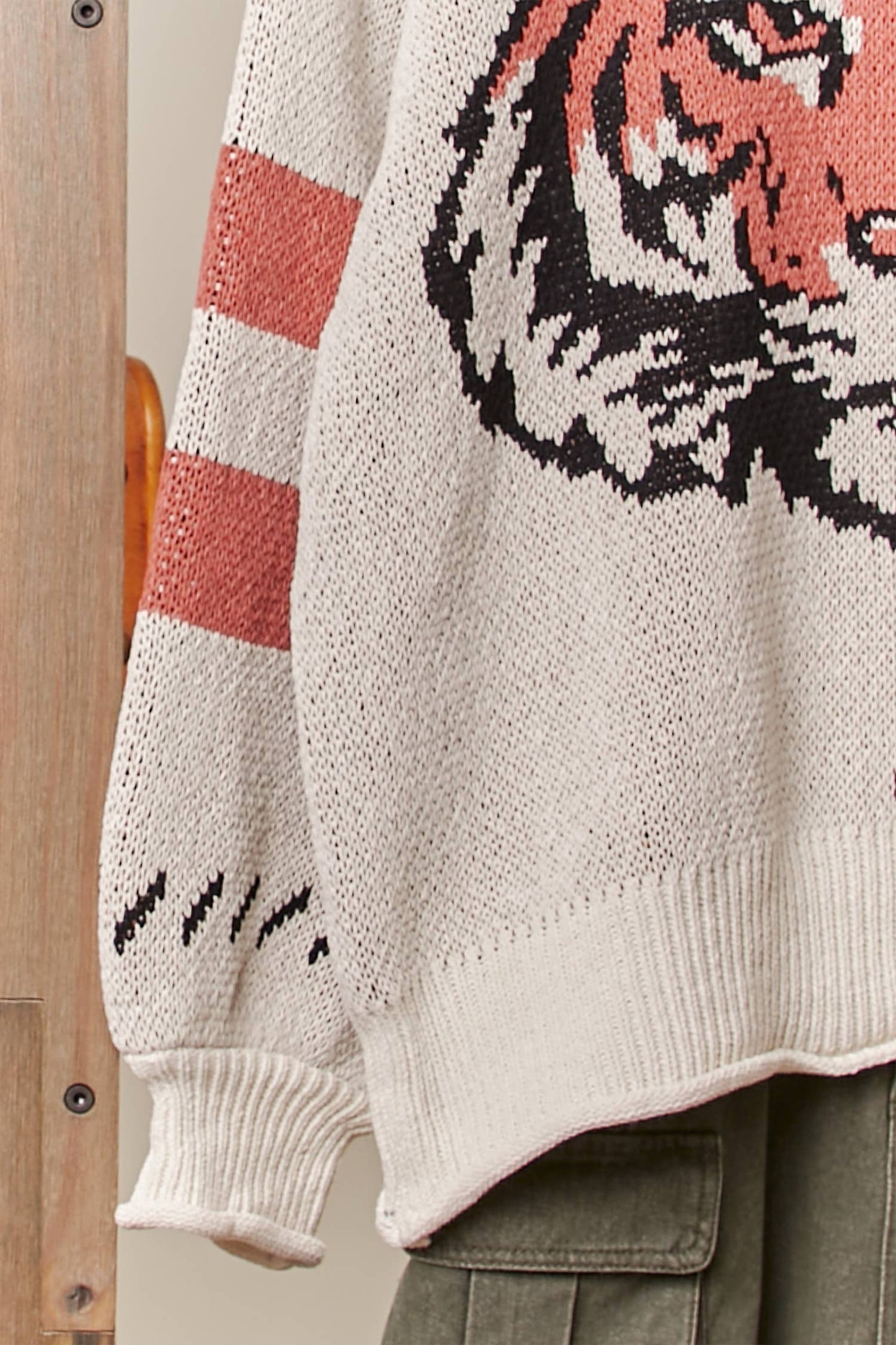 Novelty Print Sweater
