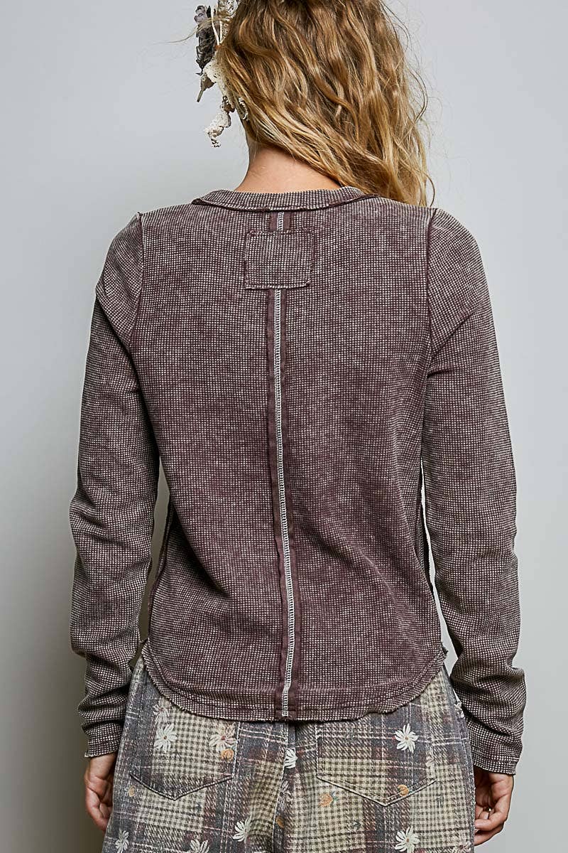 POL: Peace Stud Thermal Top