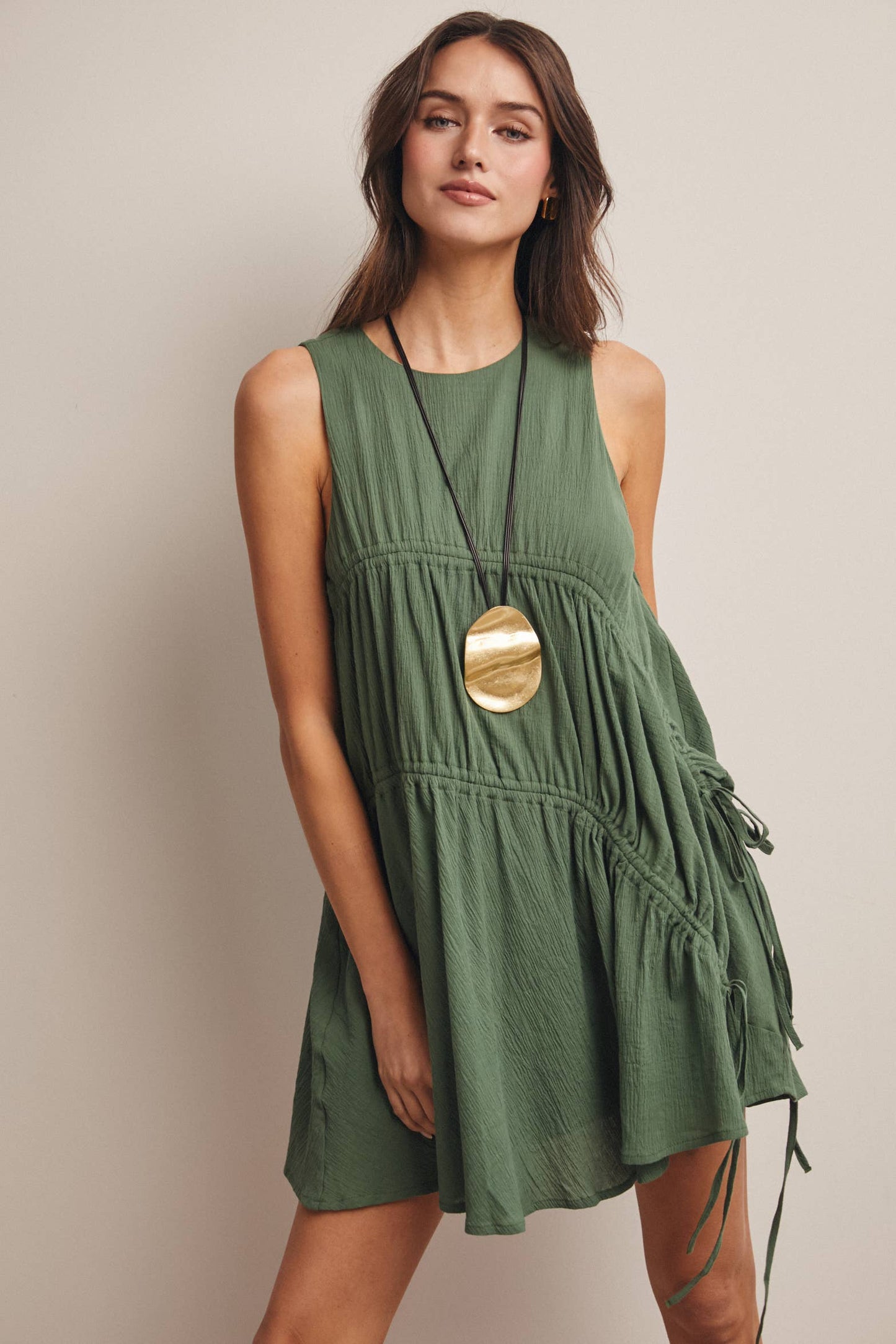 Ruched Detail Dress