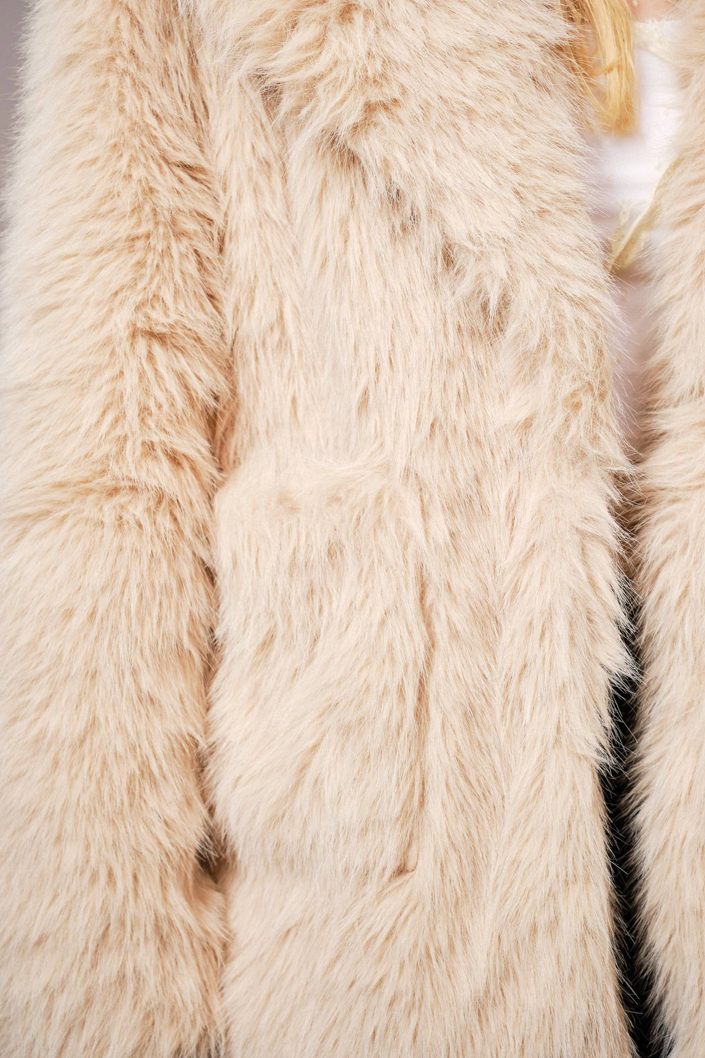 Shaggy Faux Fur Coat