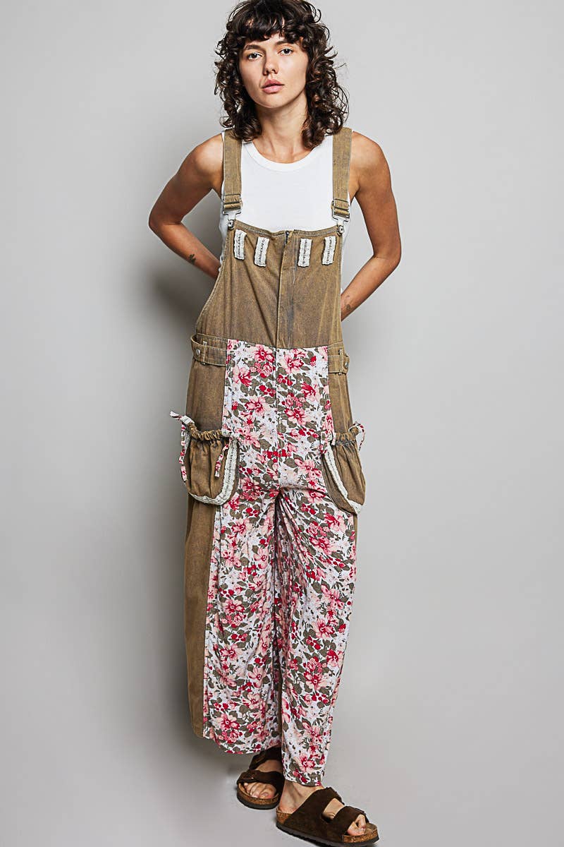 Pol: Vintage Wash Overalls