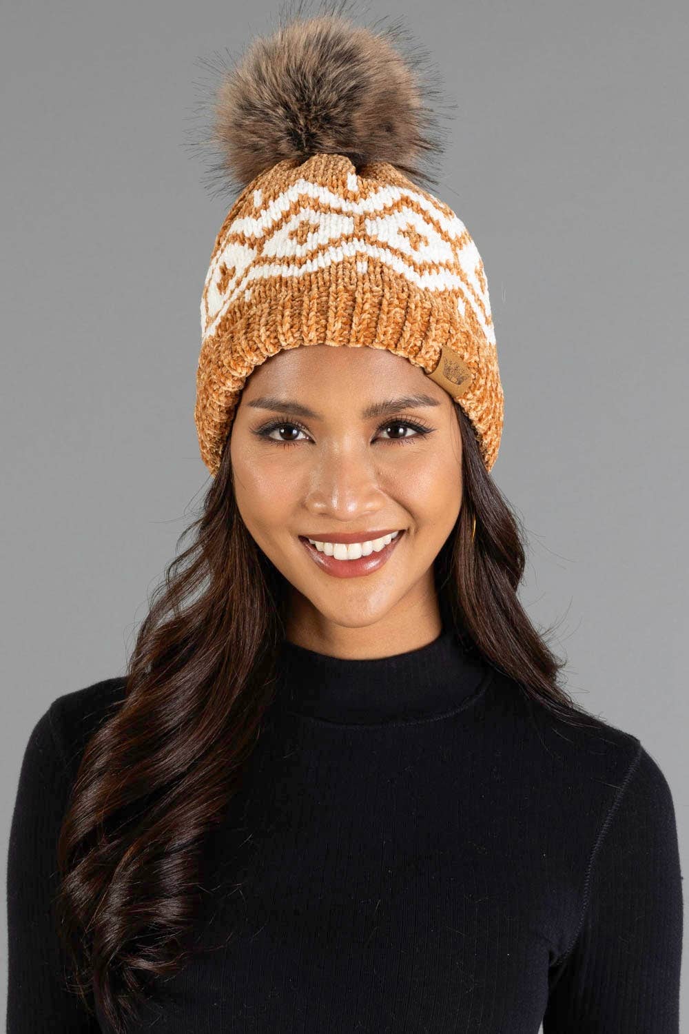 Camel & Cream Hat