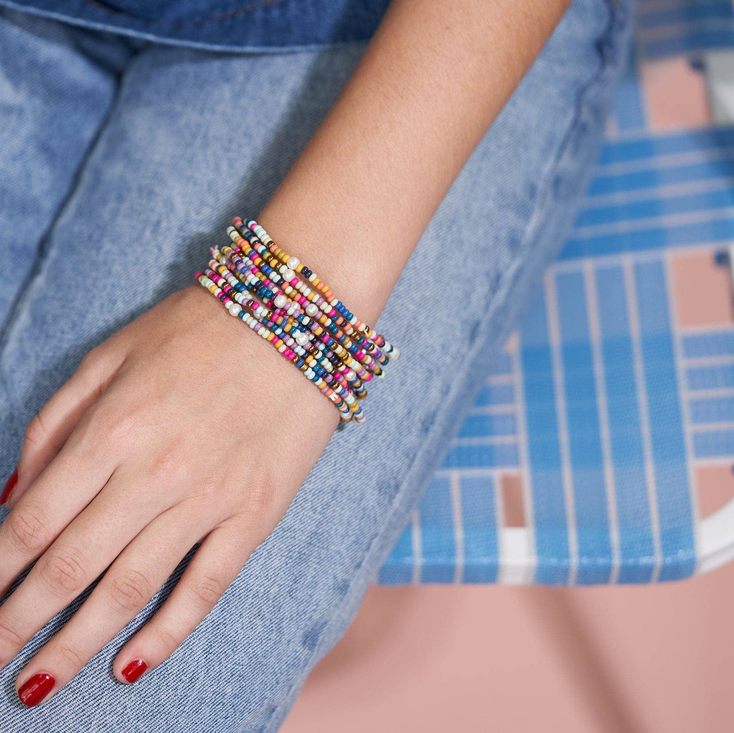 10 Strand Stretch Bracelets