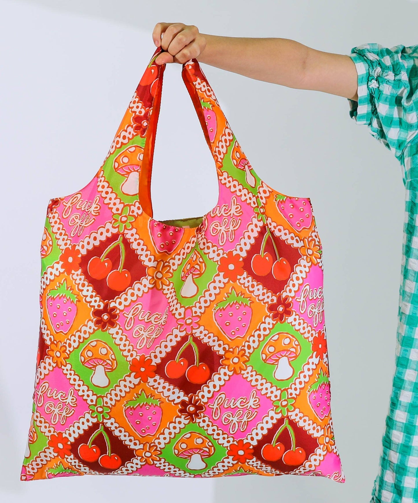 F*ck Off Retro Art Sack® - Reusable Tote Bag