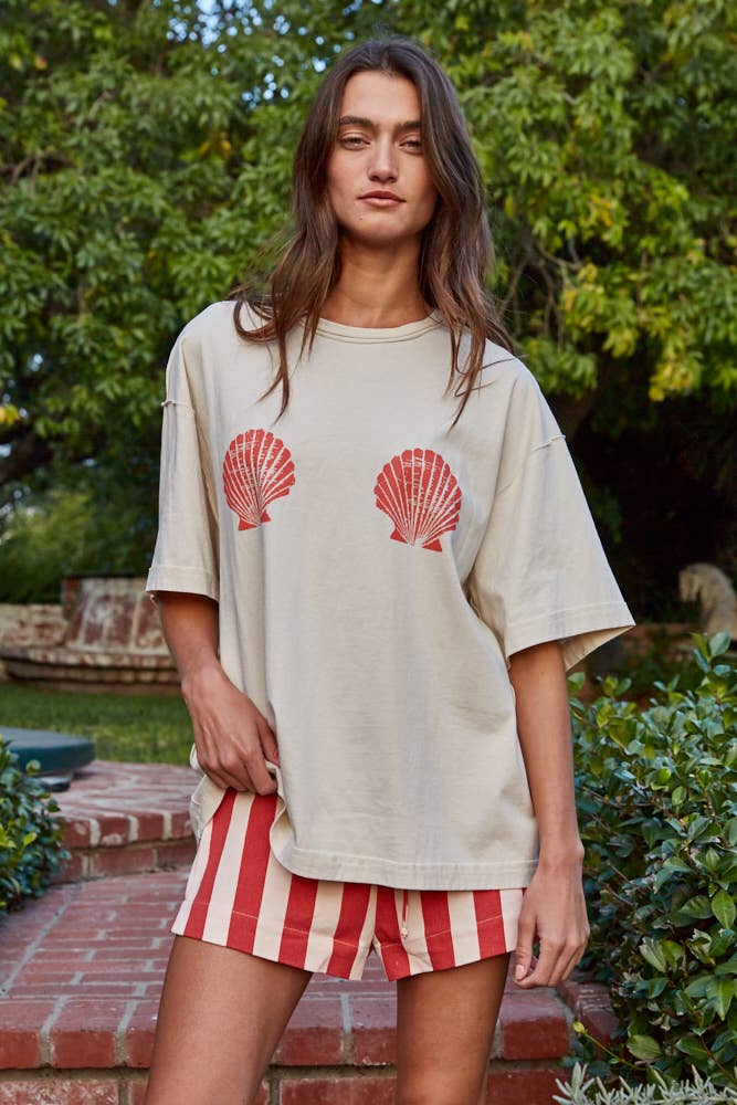 Woven Striped Shorts