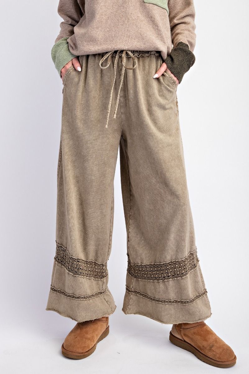 Crochet Detailed Sweats