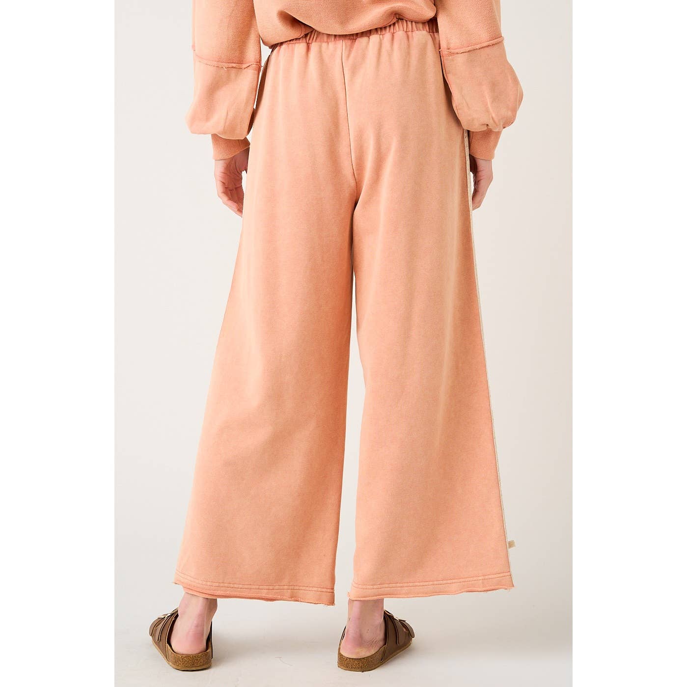 Side Stripe Bow Pants