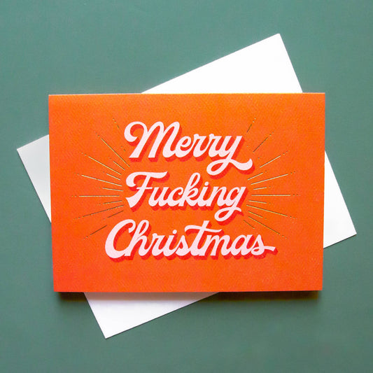 Merry Fucking Christmas Card