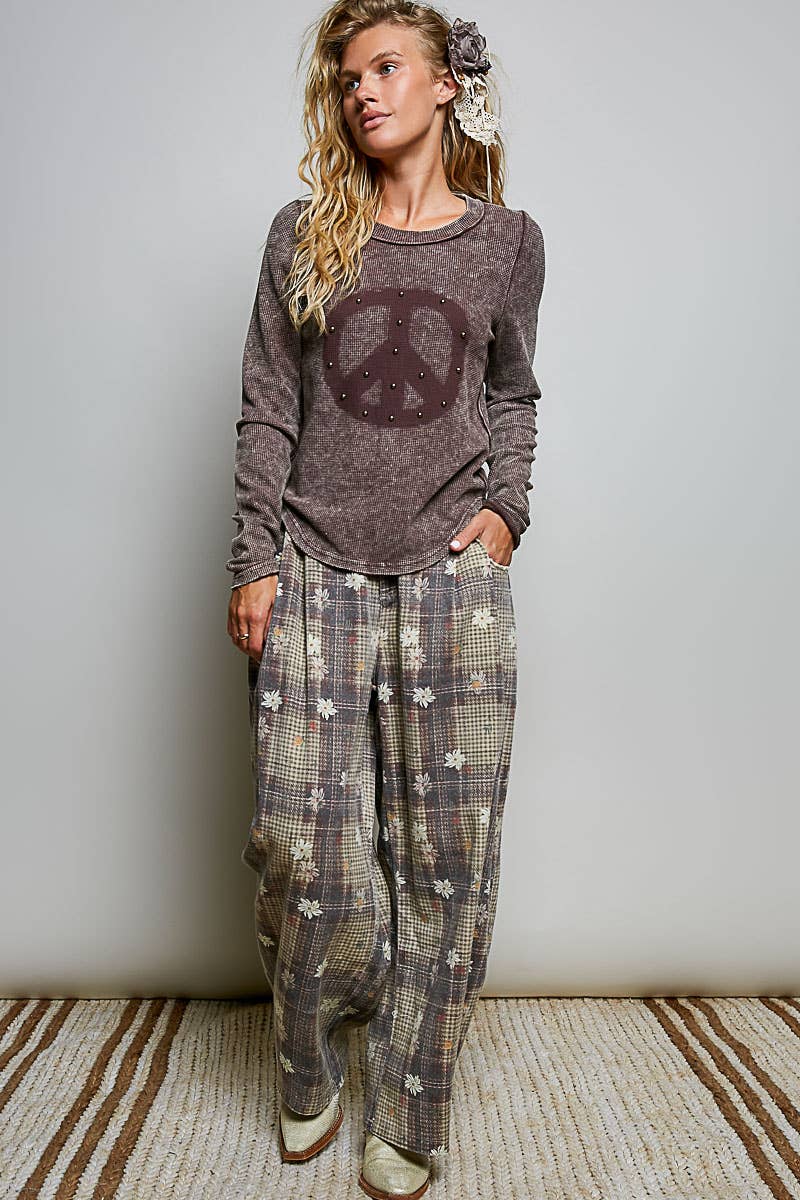 POL: Peace Stud Thermal Top