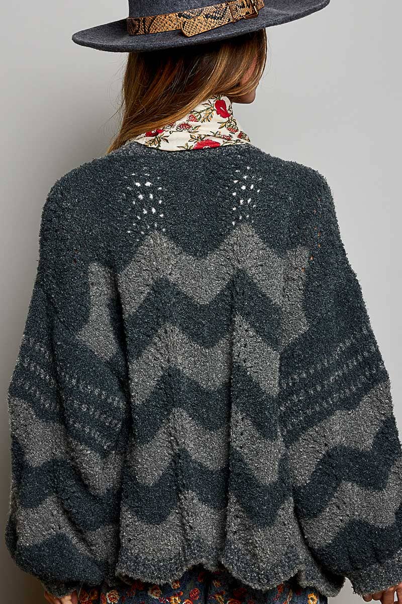 POL: Scalloped Edge Cardi