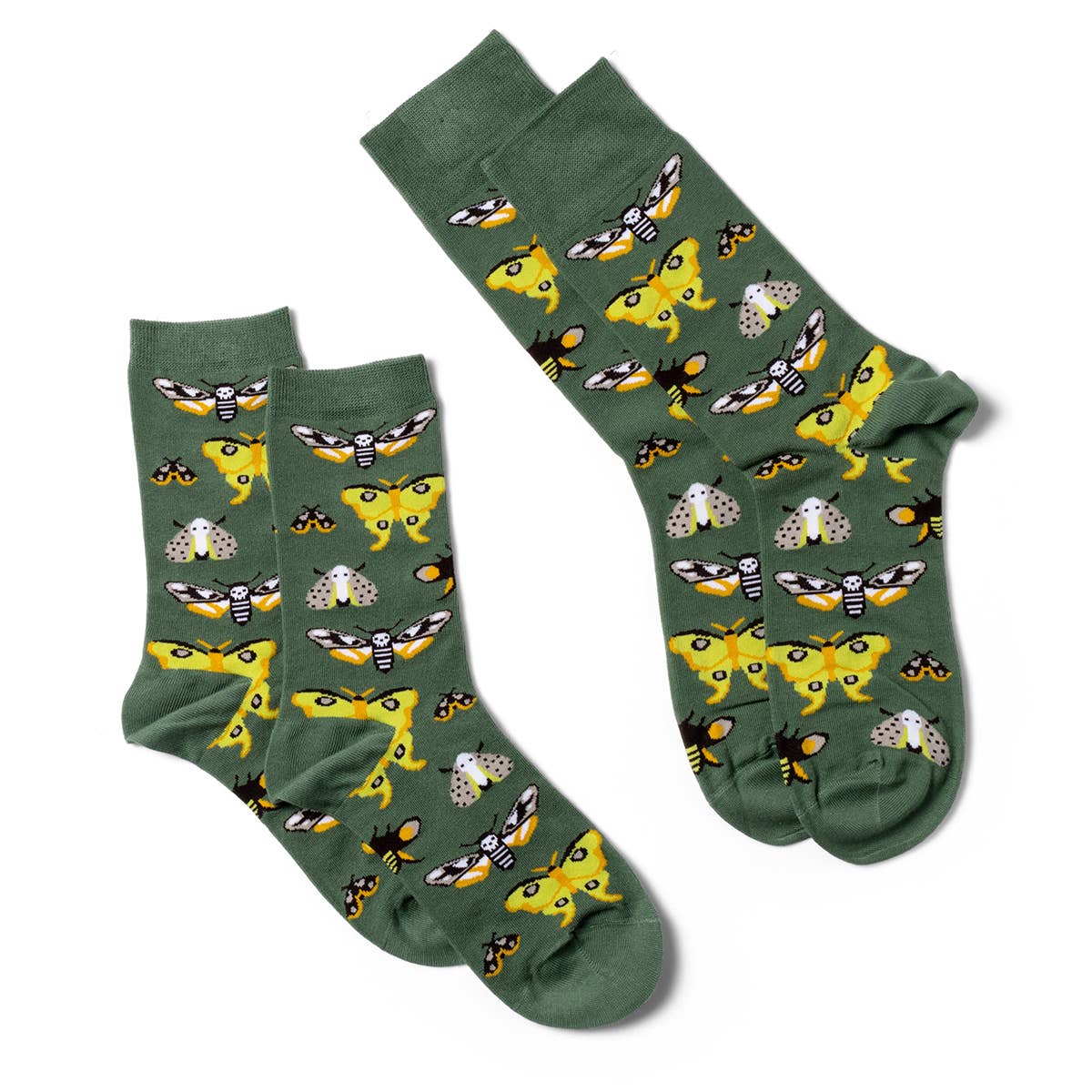 Moths Crew Socks