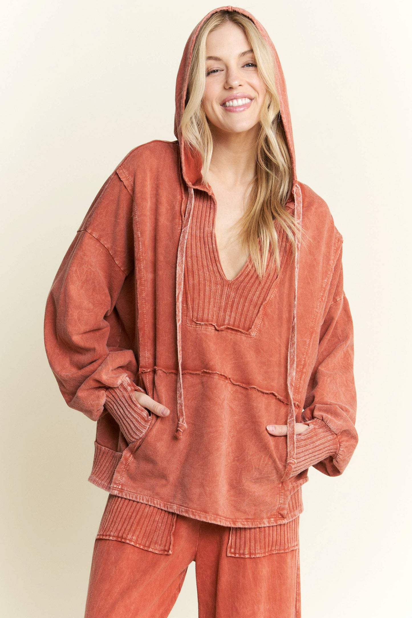 V Hooded Sweatshirt