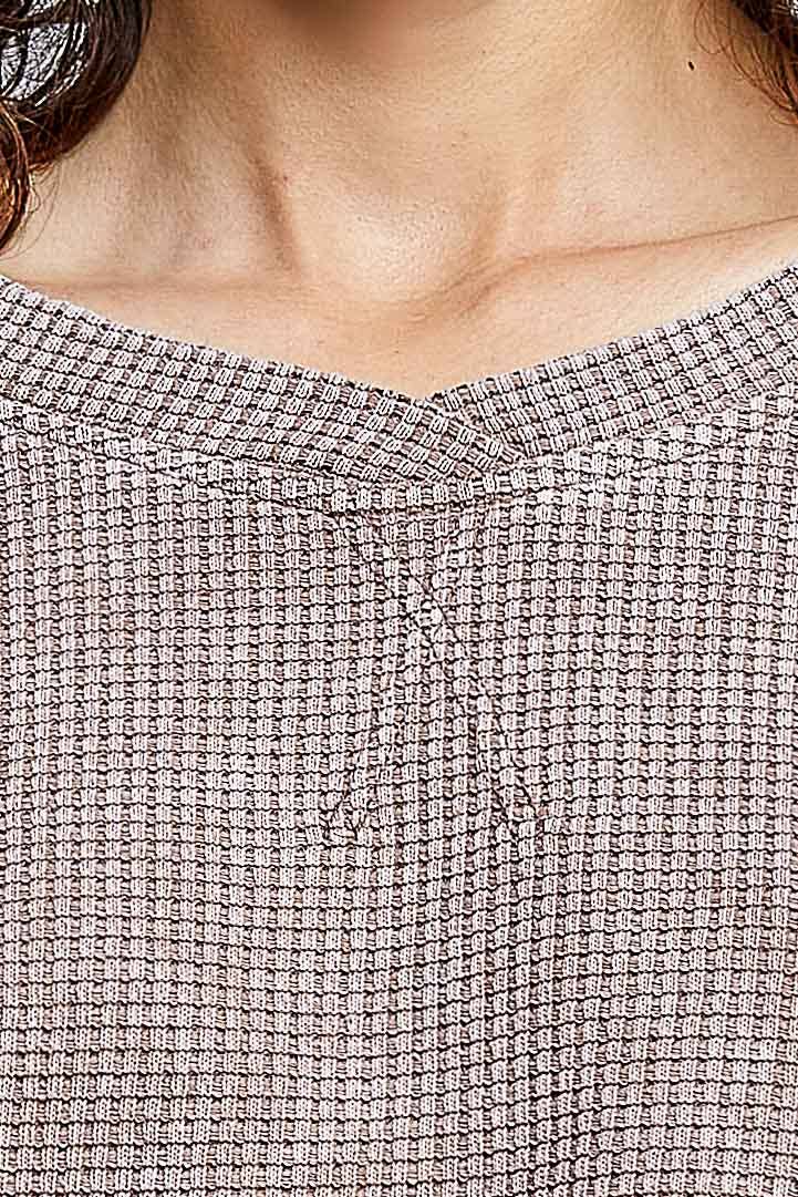 Thermal Cross-back Raglan