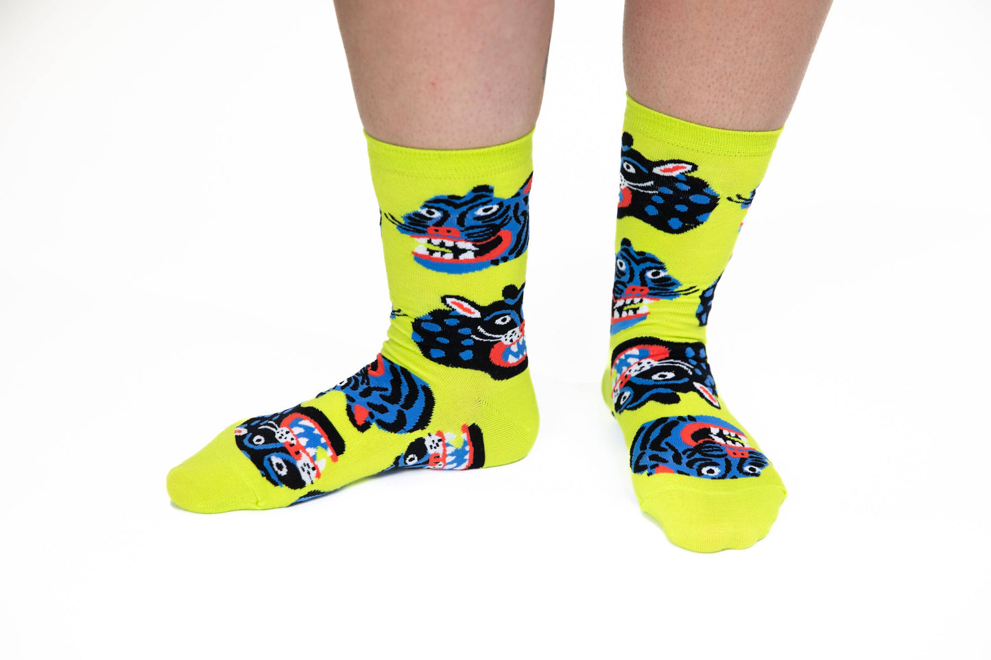 Wild Cats Art Socks