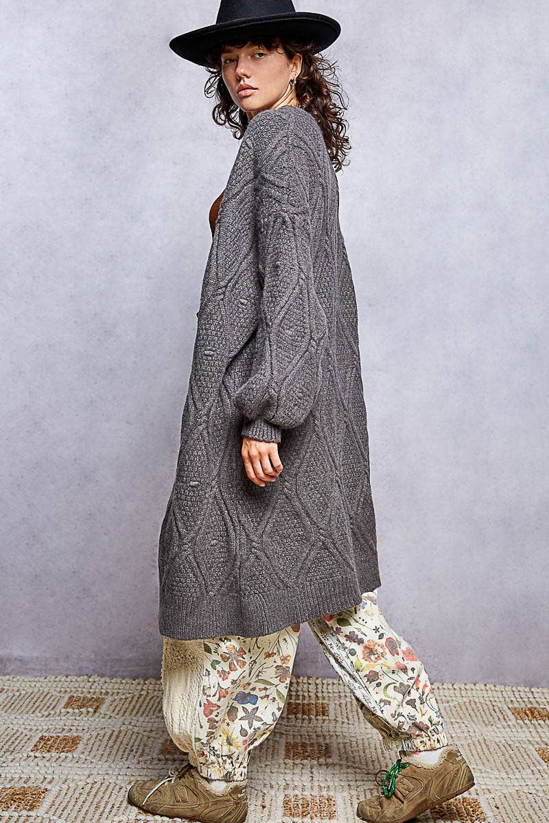 POL: Chunky Knit  Cardi