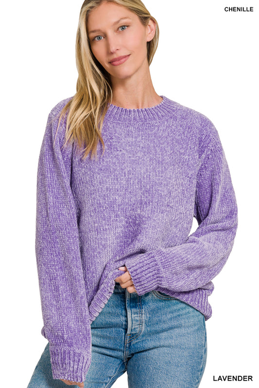Chunky Chenille Sweater