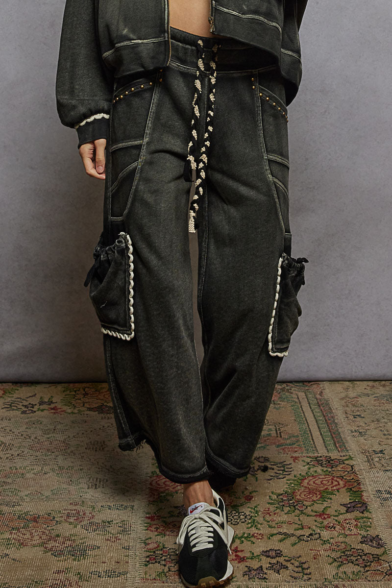 Pol: Raven Wide Legs