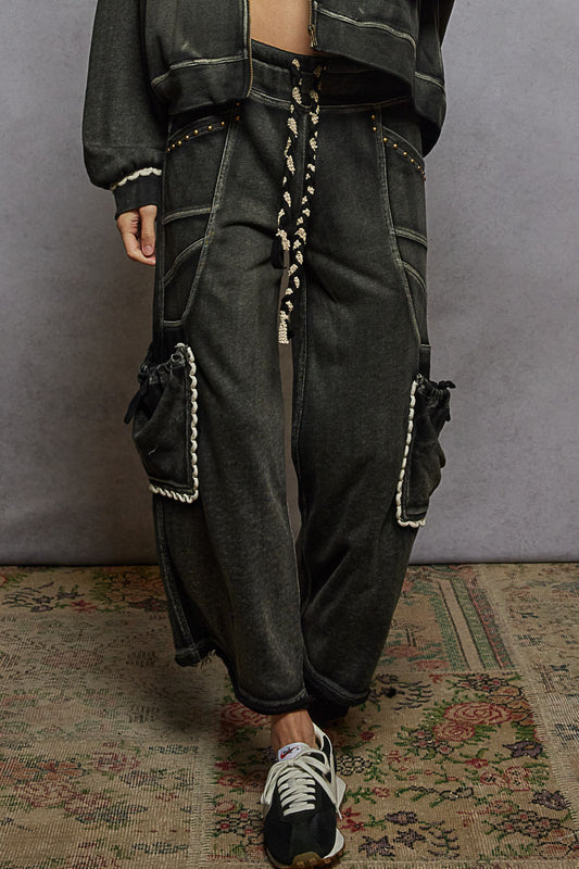 Pol: Raven Wide Legs