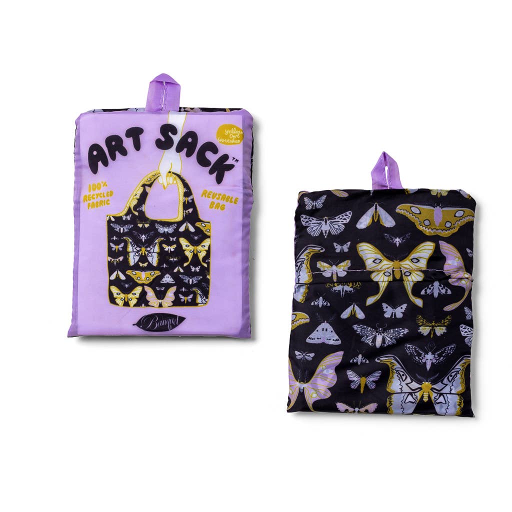 Moths Art Sack® - Reusable Tote Bag
