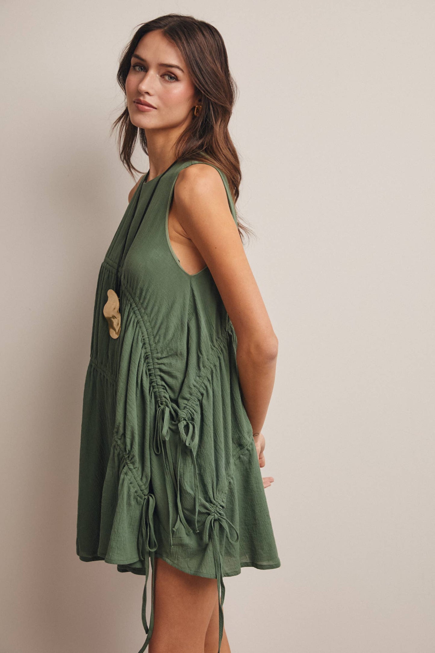 Ruched Detail Dress