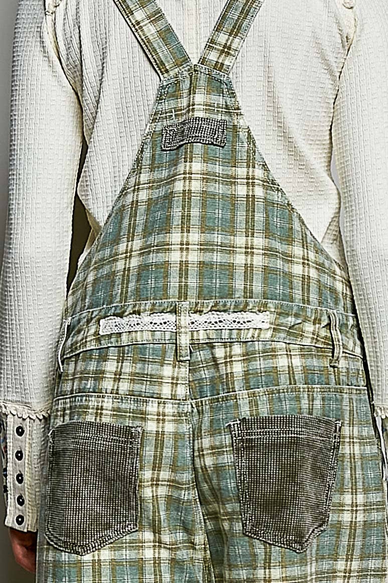 POL: Heart Stud  Overalls