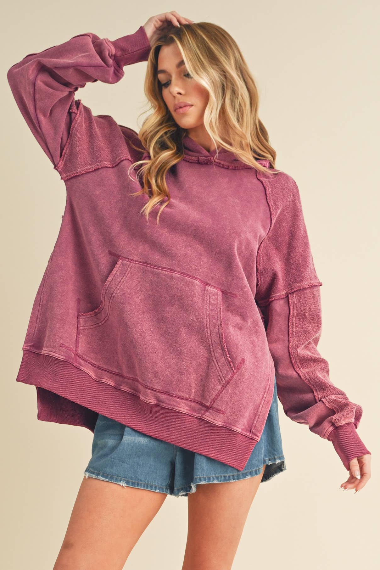 Side Slit Hoodie