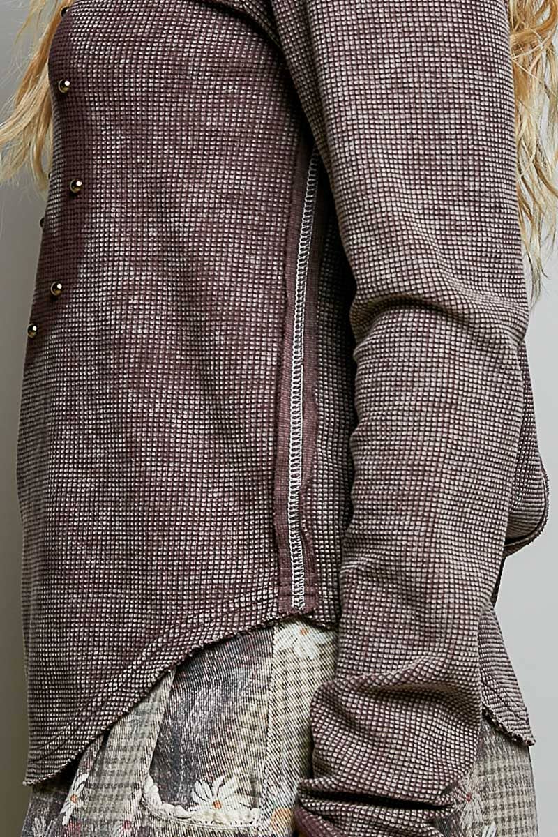 POL: Peace Stud Thermal Top
