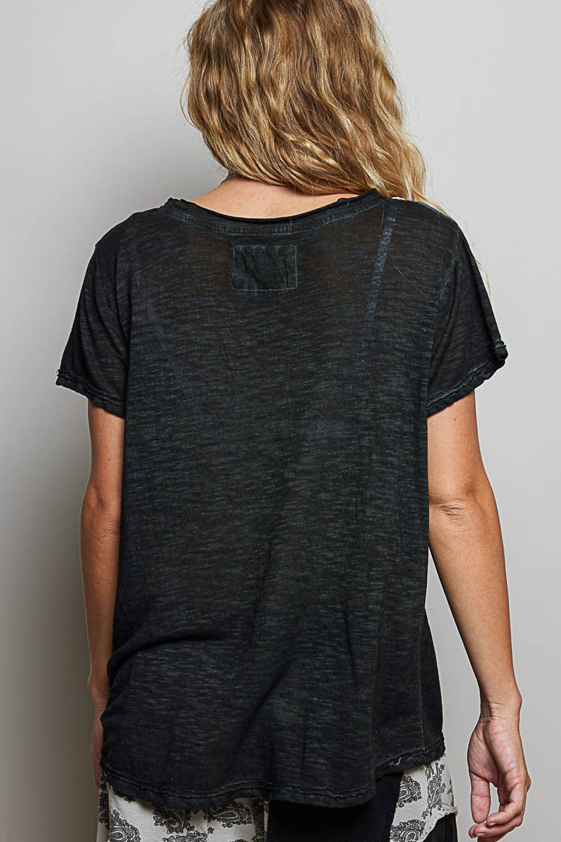 Pol: Hand-Stitched Knit Top