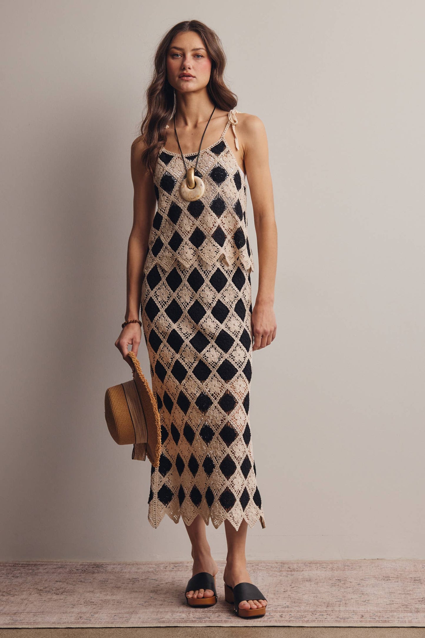 Crochet Midi Skirt