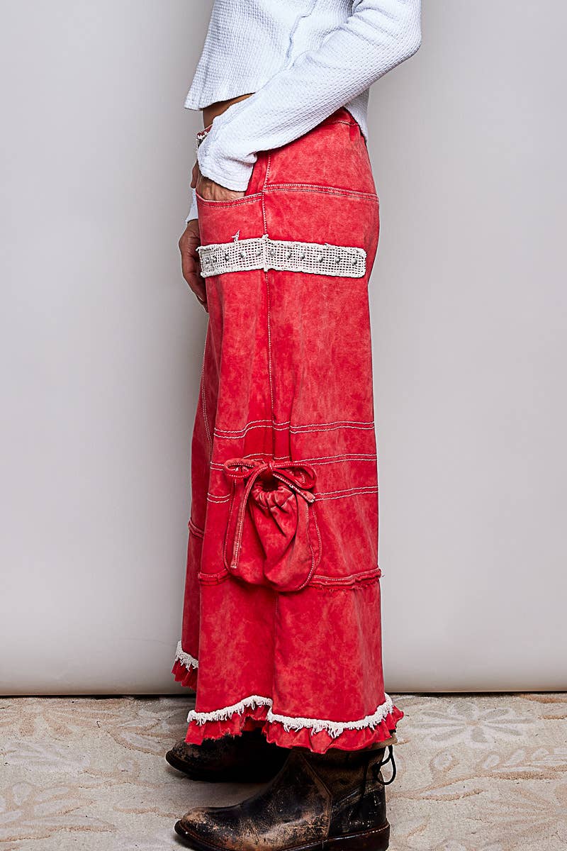 POL: Soft Touch Crop Cargos