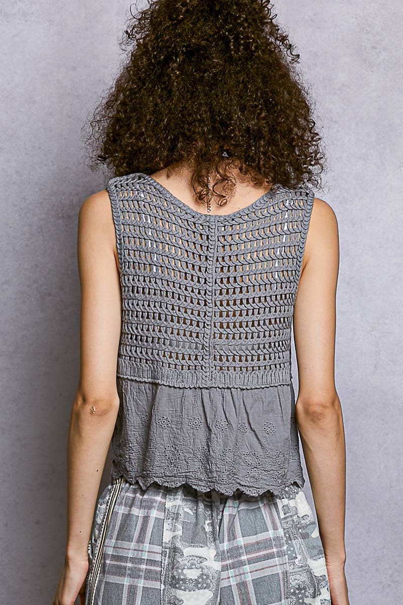 POL: Ribbon Trim Top