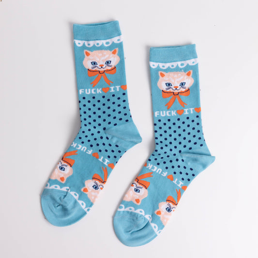 F*ck it Kitty Socks